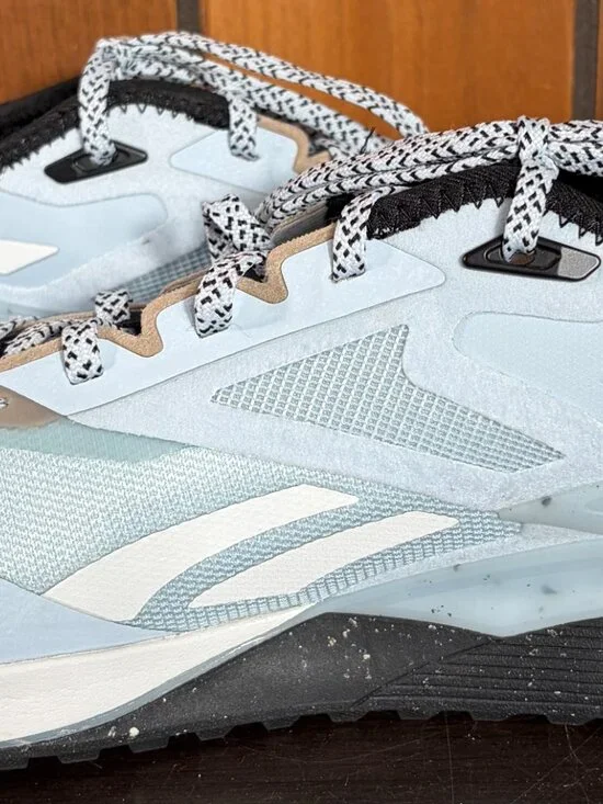 Reebok Nano X3 Adventure Feel Good Blue White Womens Sz 8 - EUC VERY NICE - Picture 4 of 9